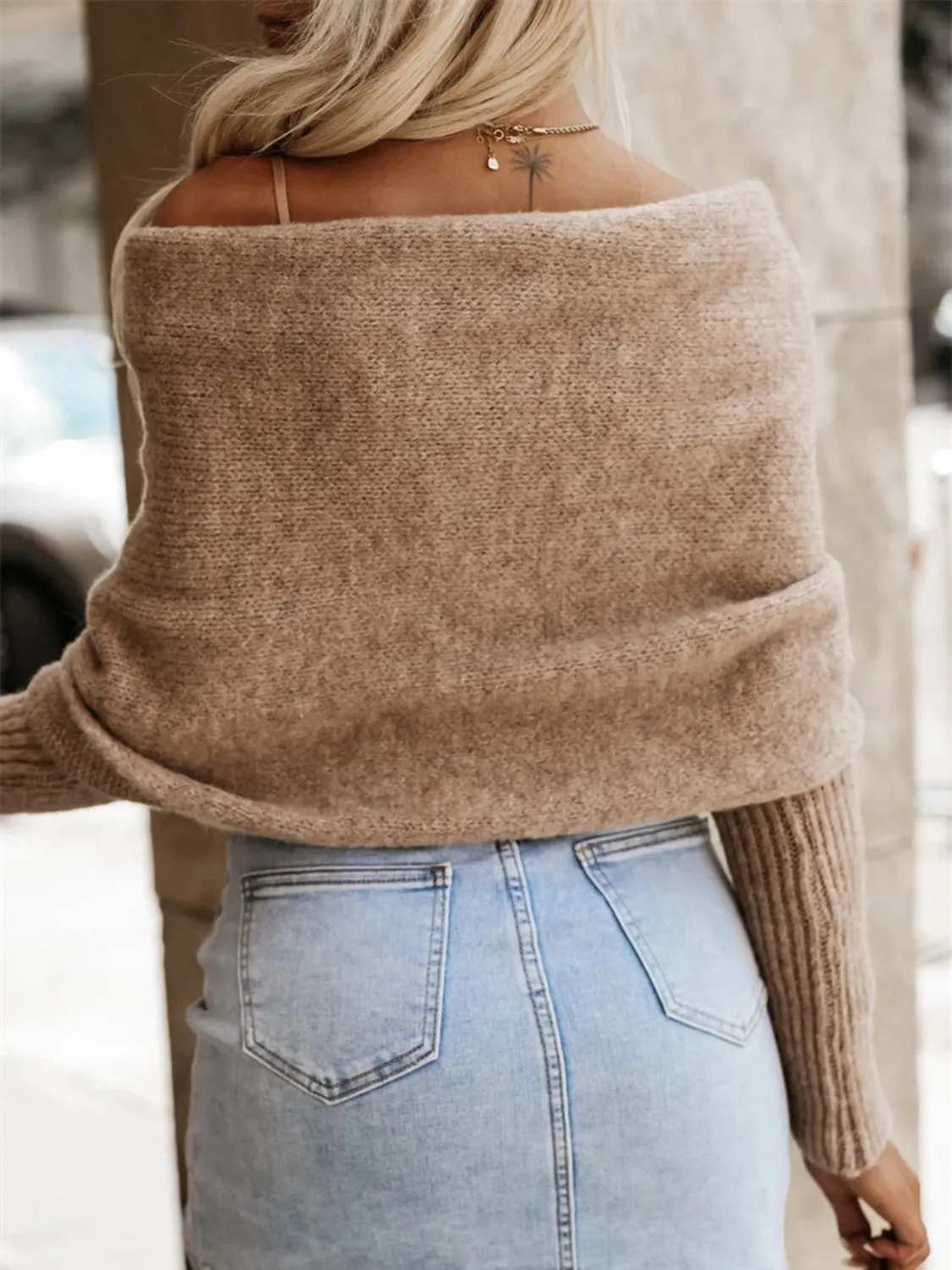 🌟 Long Sleeve Cropped Knit Top 🌟