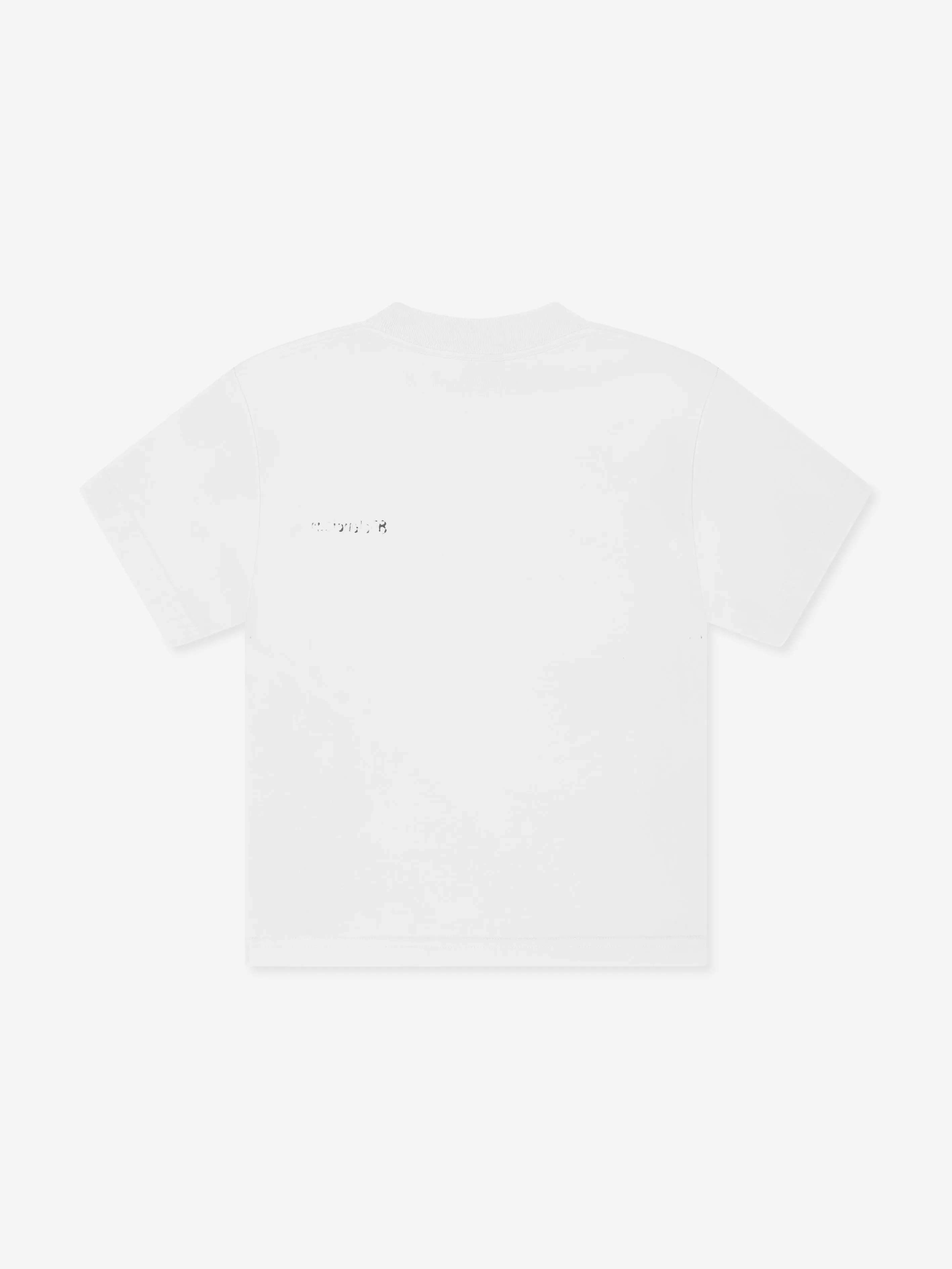 Balenciaga Kids Logo T-Shirt in White