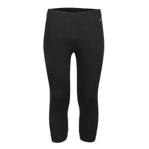 BIG GIRLS ELASTANE LEGGINGS - BLACK