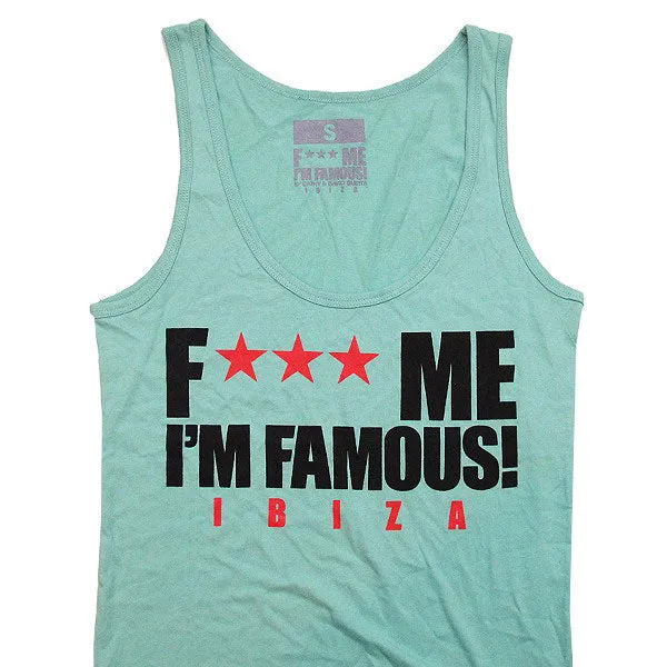 David Guetta F Me I'm Famous Ibiza Classic Logo Women's Vest