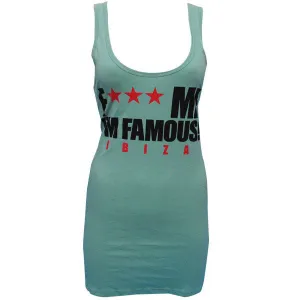 David Guetta F Me I'm Famous Ibiza Classic Logo Women's Vest