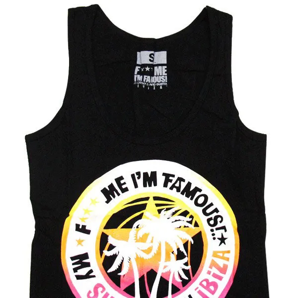 David Guetta F Me I'm Famous Ibiza Palms Women's Vest