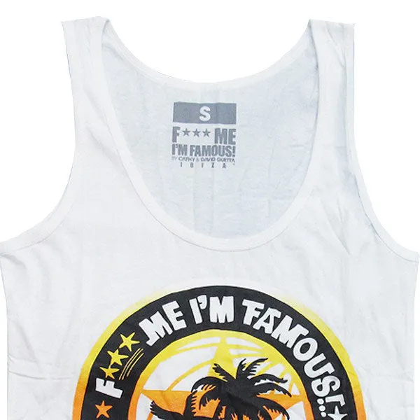 David Guetta F Me I'm Famous Ibiza Palms Women's Vest