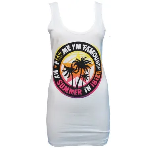 David Guetta F Me I'm Famous Ibiza Palms Women's Vest