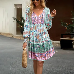 DressBetty - 2024 Casual Bohemian Dress: New Fashion Boho Dress for Women