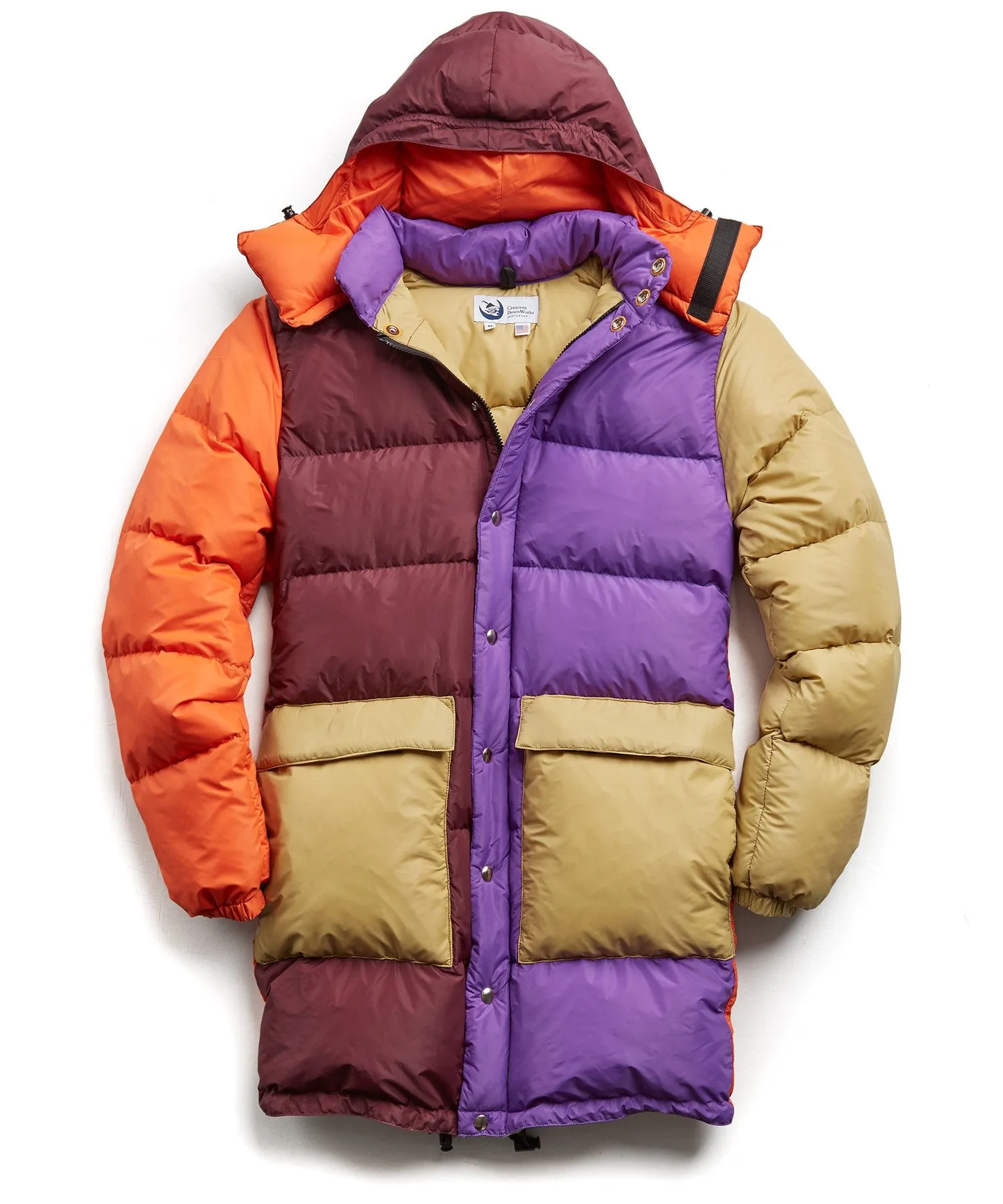 Exclusive Crescent Down   Todd Snyder Multi Color Parka