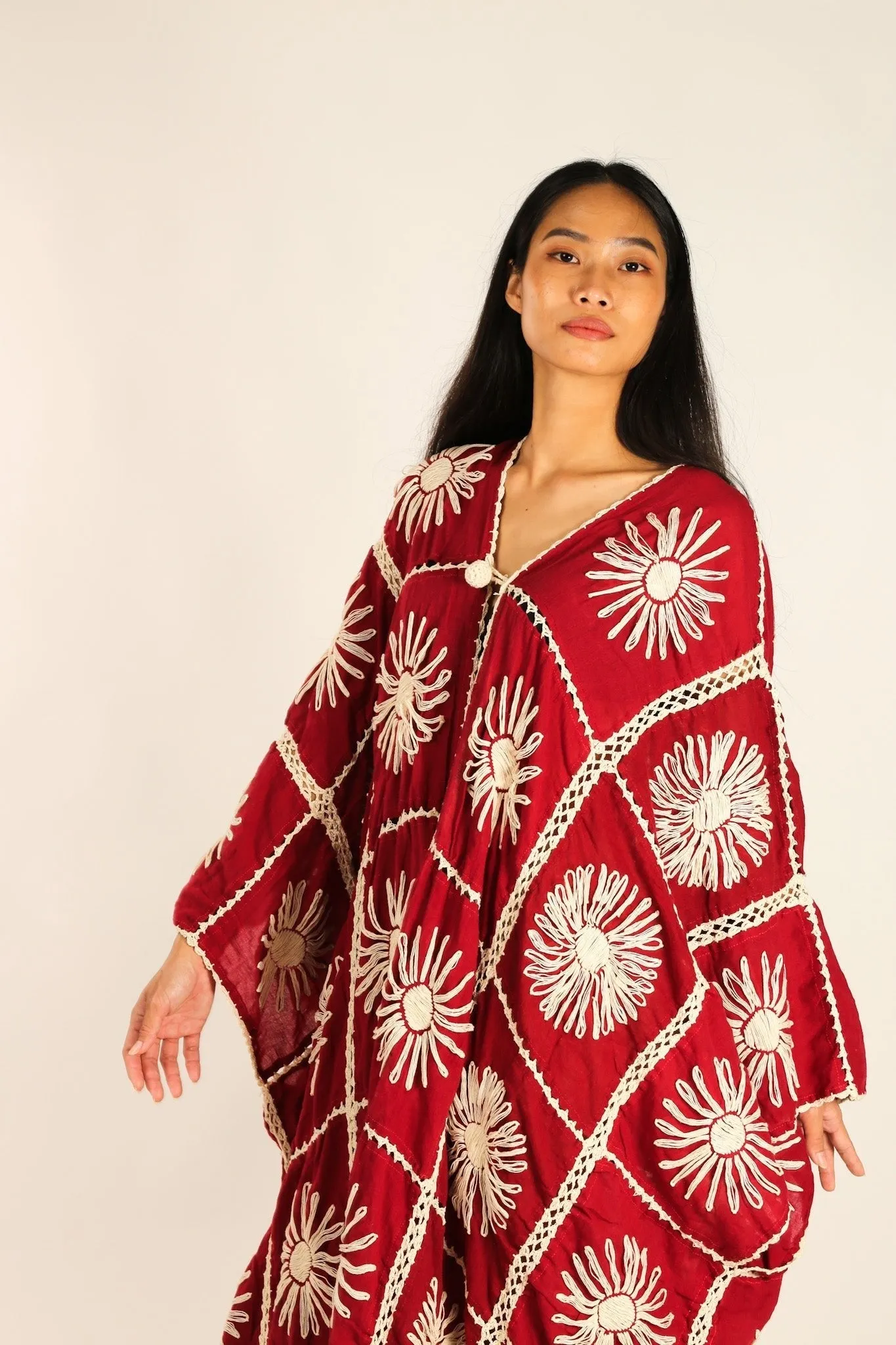 FLORA CROCHET KIMONO