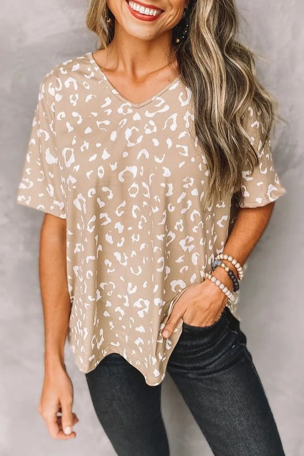 Leopard Short Sleeve T-Shirt