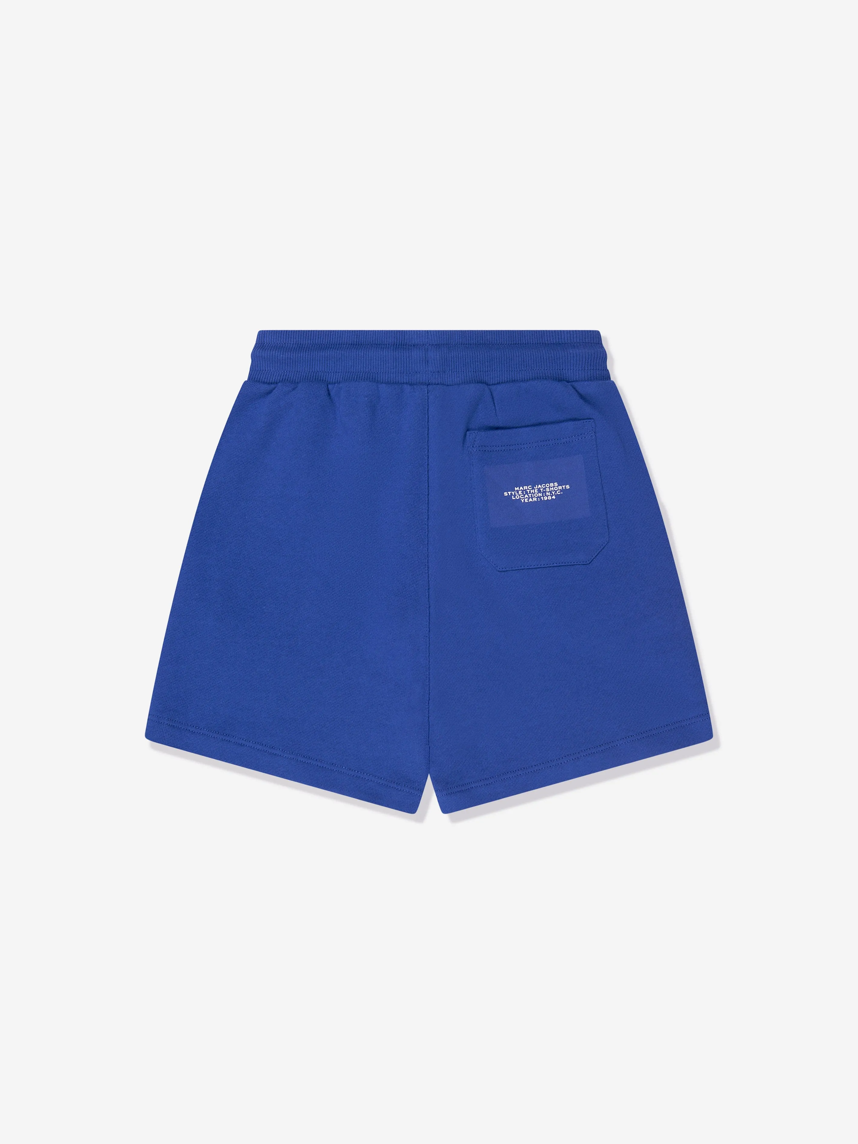 MARC JACOBS Kids Logo Bermuda Shorts in Blue