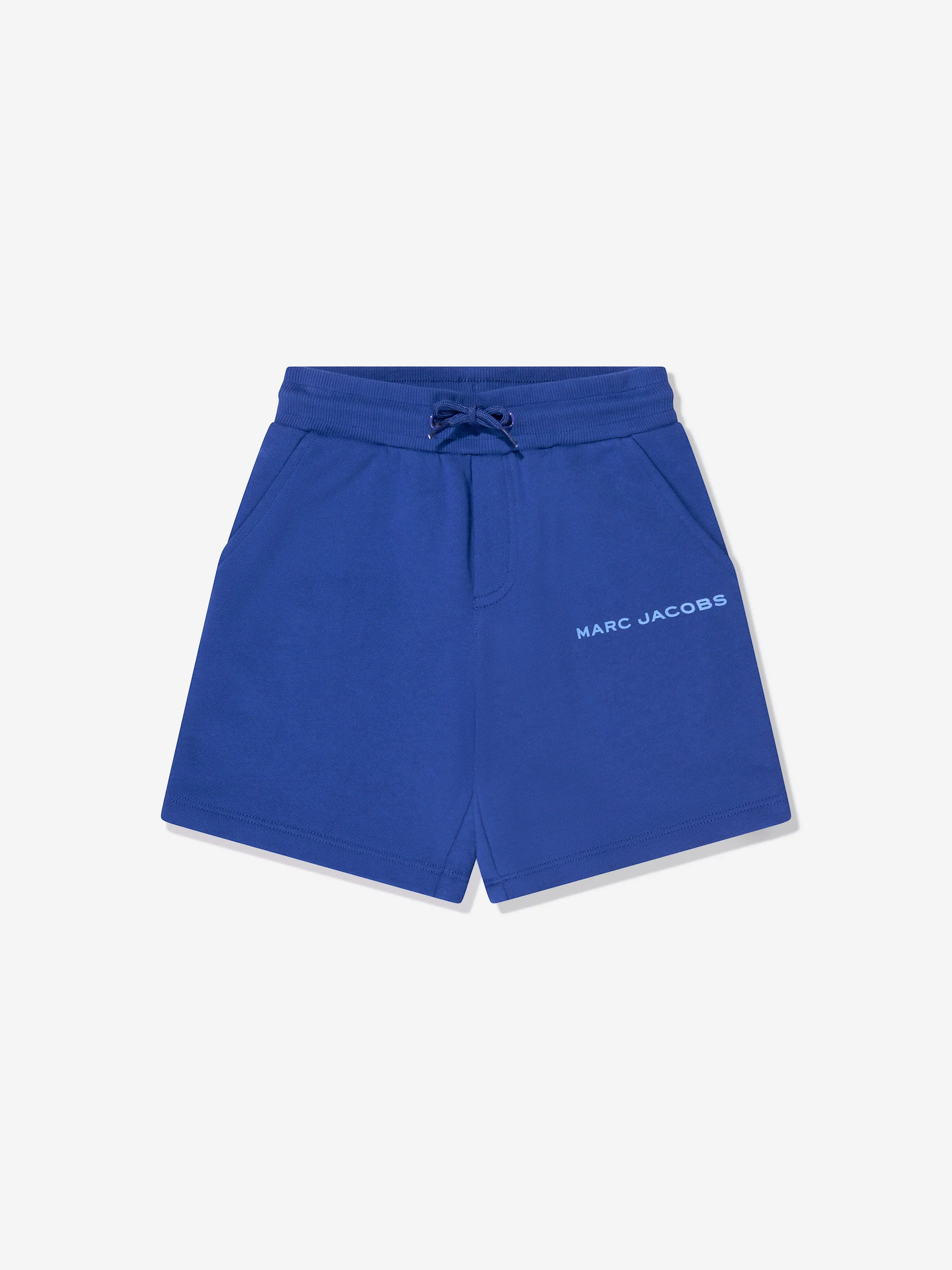 MARC JACOBS Kids Logo Bermuda Shorts in Blue