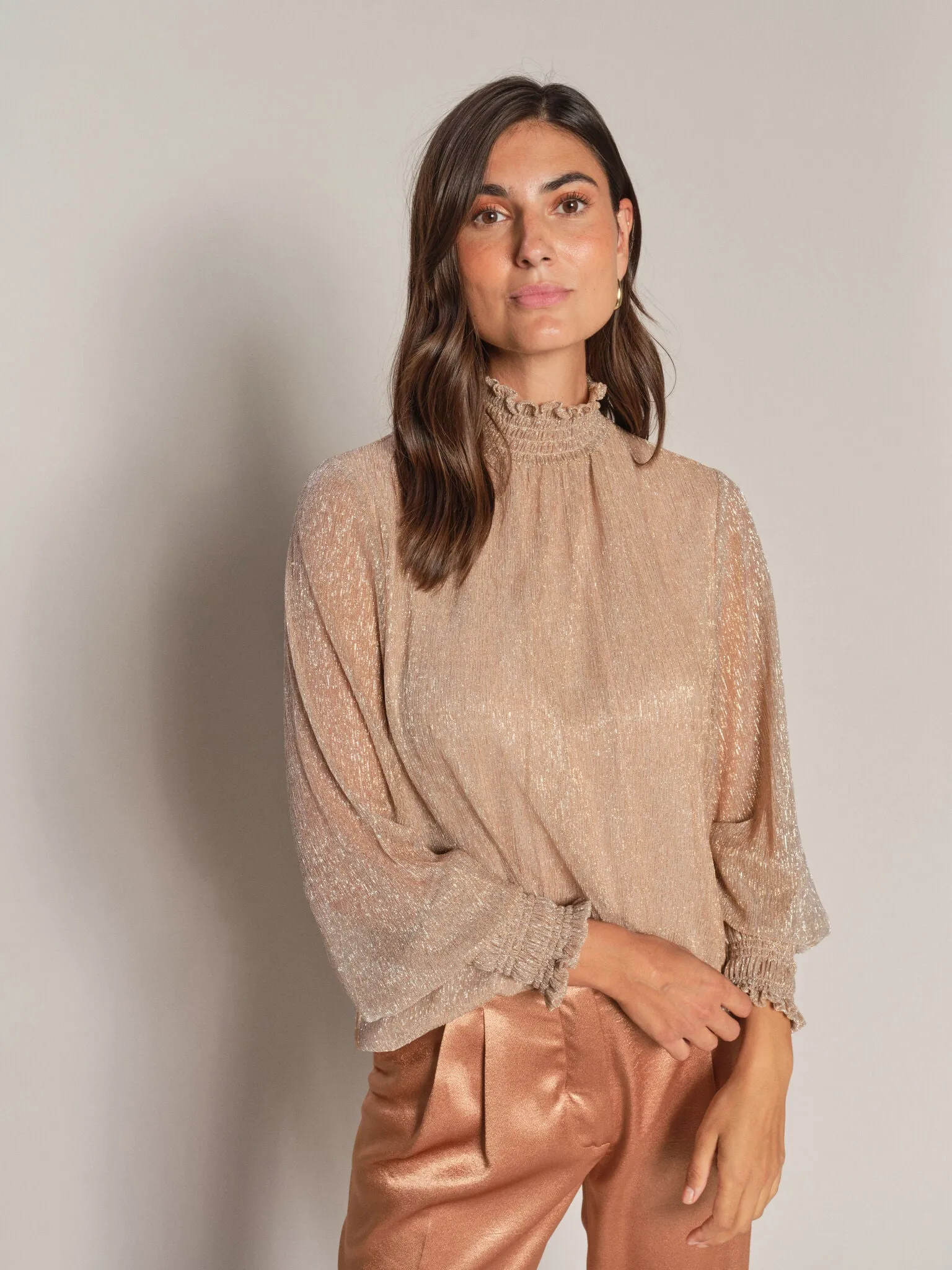 MMXimena Glam LS Blouse