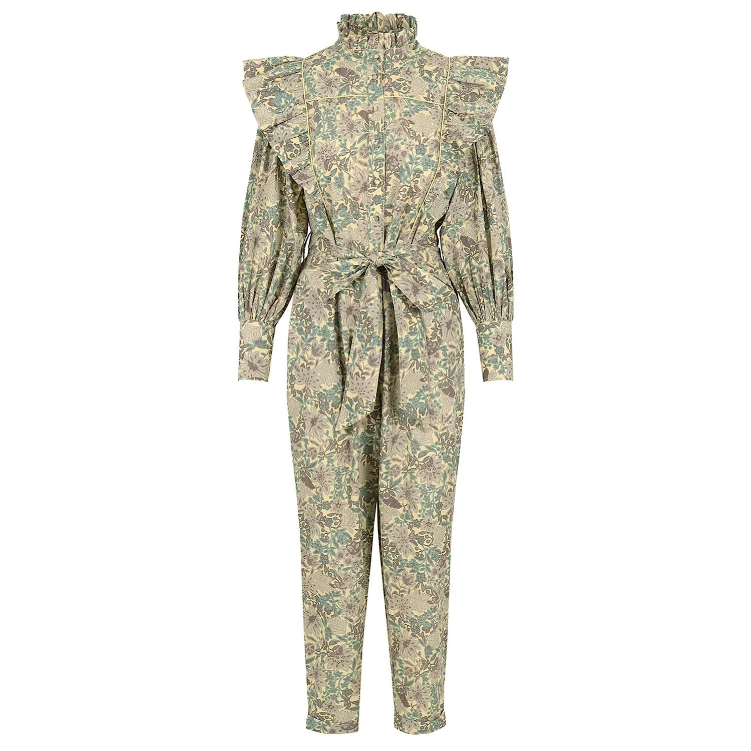 Suzi Jumpsuit in Woodland Floral by House of Disgrace