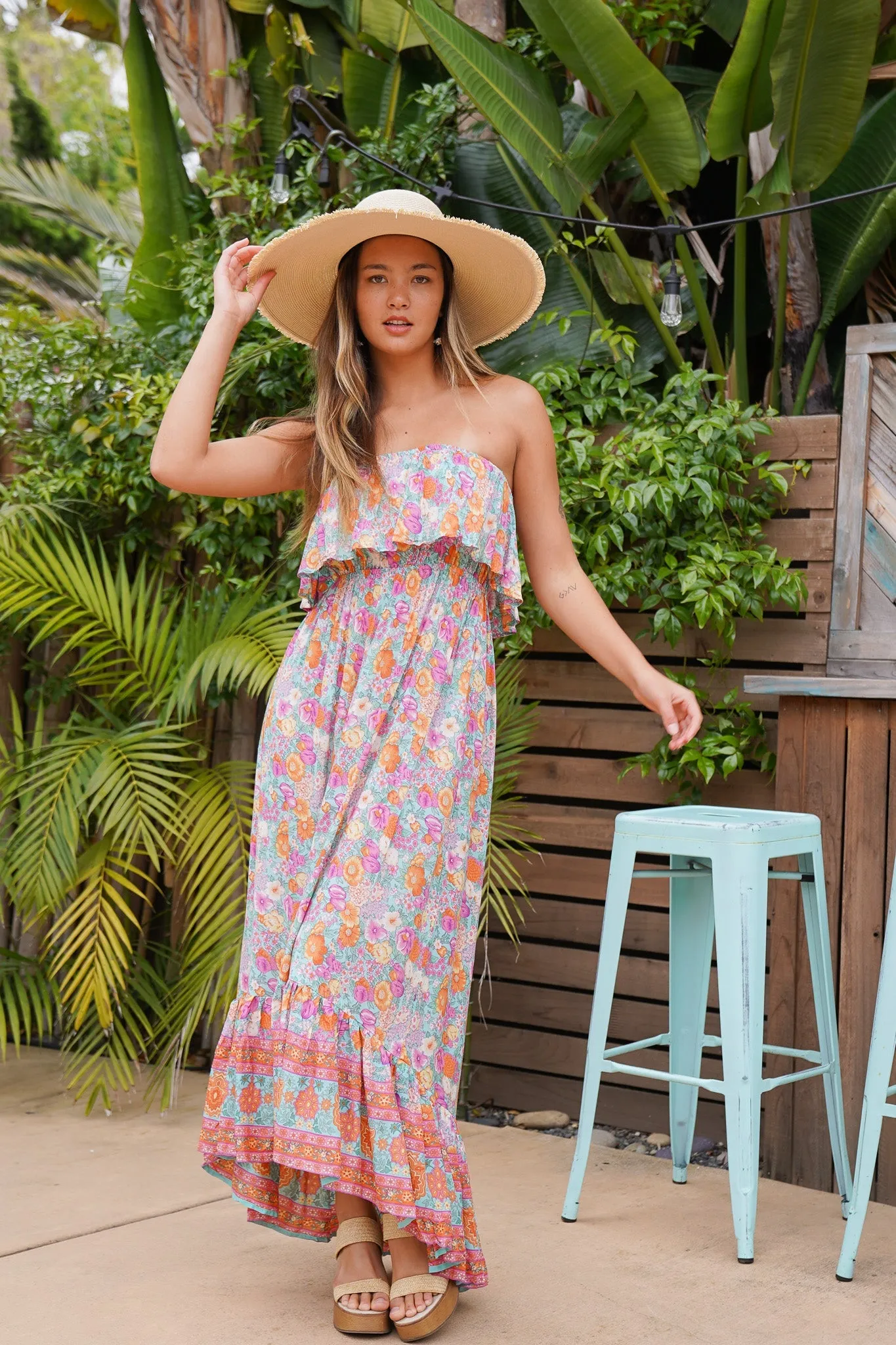 Wild Flower Tube Maxi