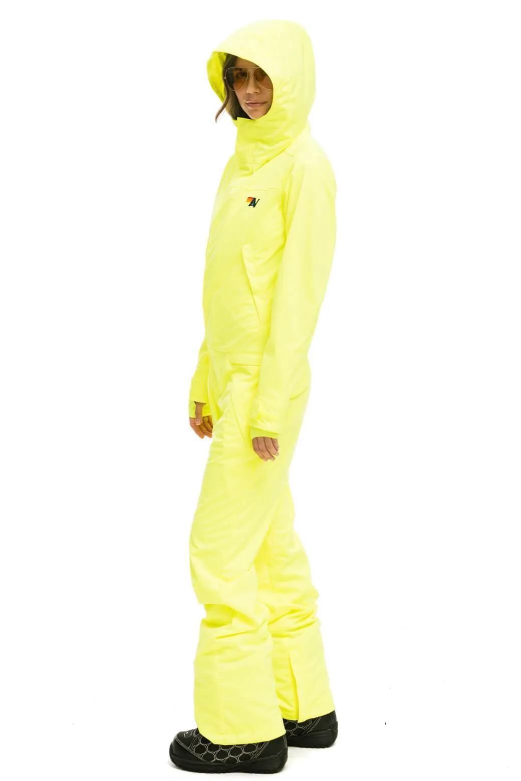 WOMEN'S 3 LAYER BOLT POWDER SUIT - NEON YELLOW